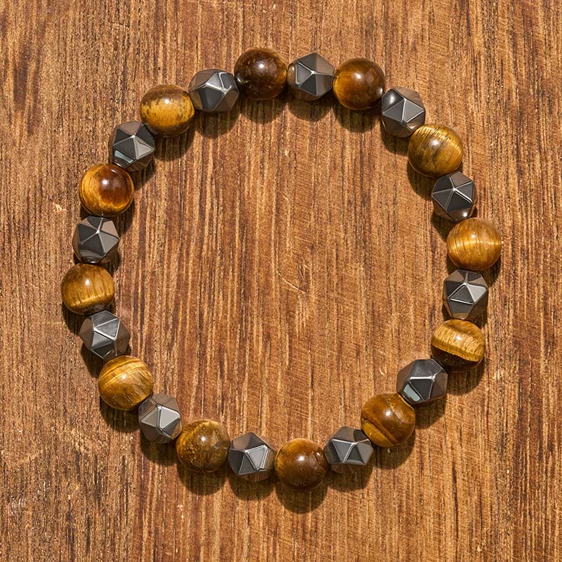 FREE Today: Strength and Support Tiger Eye Hematite Faceted Bracelet - image 12