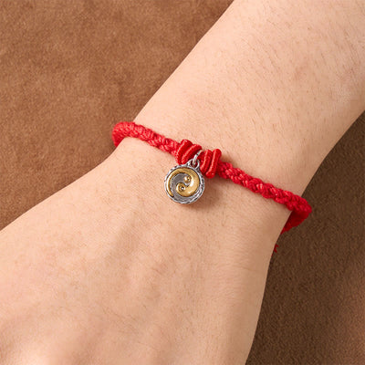 Buddha Stones Copper Yin Yang Red String Balance Bracelet - image 4