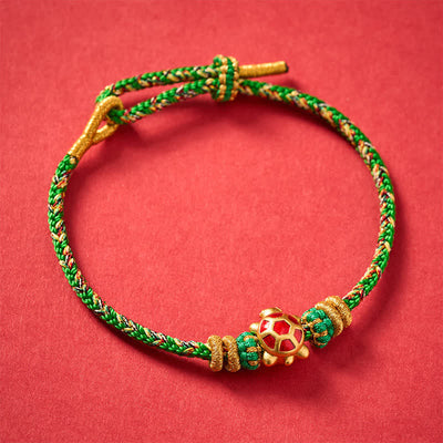 FREE Today: Protection and Self Care Five Color Hand Woven String Longevity Turtle Adjustable Bracelet - image 4