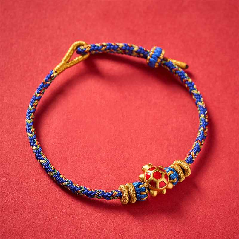FREE Today: Protection and Self Care Five Color Hand Woven String Longevity Turtle Adjustable Bracelet - image 13