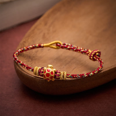 FREE Today: Protection and Self Care Five Color Hand Woven String Longevity Turtle Adjustable Bracelet - image 16
