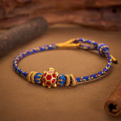 FREE Today: Protection and Self Care Five Color Hand Woven String Longevity Turtle Adjustable Bracelet - image 10