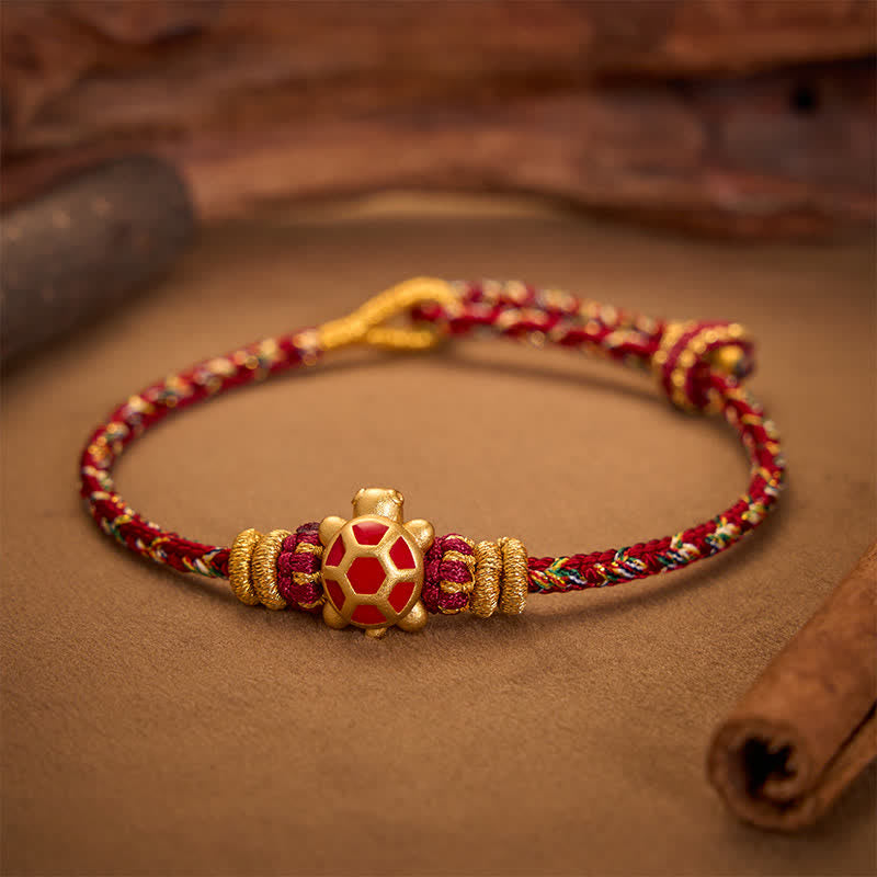 FREE Today: Protection and Self Care Five Color Hand Woven String Longevity Turtle Adjustable Bracelet - image 15