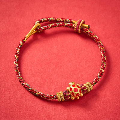 FREE Today: Protection and Self Care Five Color Hand Woven String Longevity Turtle Adjustable Bracelet - image 18