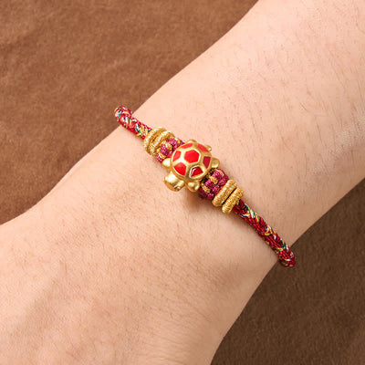FREE Today: Protection and Self Care Five Color Hand Woven String Longevity Turtle Adjustable Bracelet - image 17