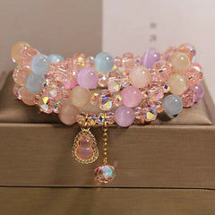 FREE Today: Support and Love Multicolor Cat's Eye Gourd Beads Bracelet - Chrysoberyl(Intuition ♥ Protection) - image 0