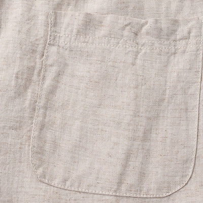 Buddha Stones Spring Summer Casual Drawstring Solid Linen Long Pants Men's Straight Leg Pants With Pockets - image 7