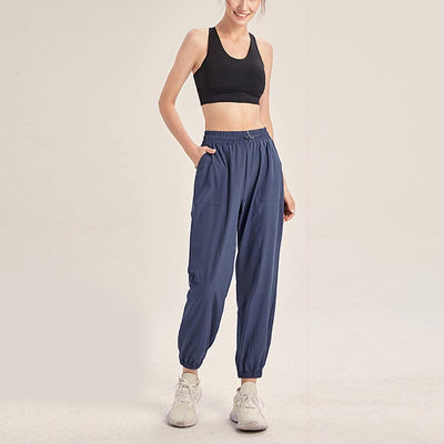 Buddha Stones Fitness Yoga Sports Track Pants With Pockets - image 4
