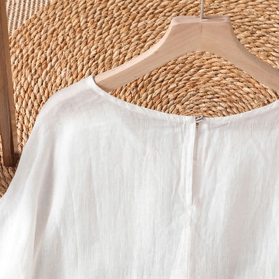 Buddha Stones Summer Casual Boho Floral Women's Short Sleeve T-Shirts - image 3