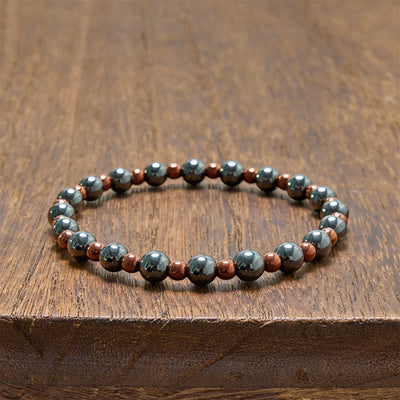 FREE Today: Grounding and Powerful 2-Piece Set Hematite Minimalist Round Bead Bracelet - image 8