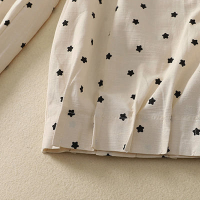 Buddha Stones Spring Summer Casual Boho Drawstring Striped Branch Star Capri Pants Women's Harem Pants With Pocket - image 11