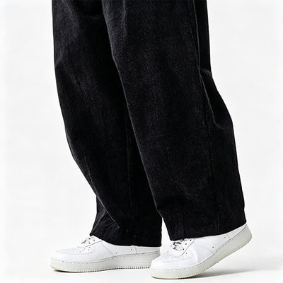Buddha Stones Fall Winter Casual Vintage Drawstring Solid Ankle Pants Men's Tapered Pants With Pocket - image 22