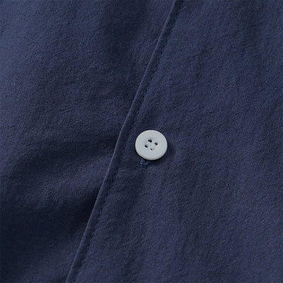 Buddha Stones Spring Fall Minimalist Classic Button-Up Solid Men's Long Sleeve Shirts - image 15