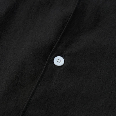 Buddha Stones Spring Fall Minimalist Classic Button-Up Solid Men's Long Sleeve Shirts - image 21