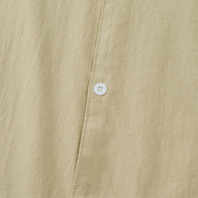 Buddha Stones Spring Fall Minimalist Classic Button-Up Solid Men's Long Sleeve Shirts - image 30