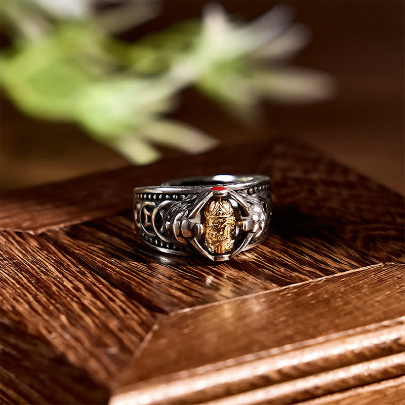 FREE Today: Wealth and Luck Copper Pi Xiu Chinese Coin Spinner Adjustable Ring - image 9