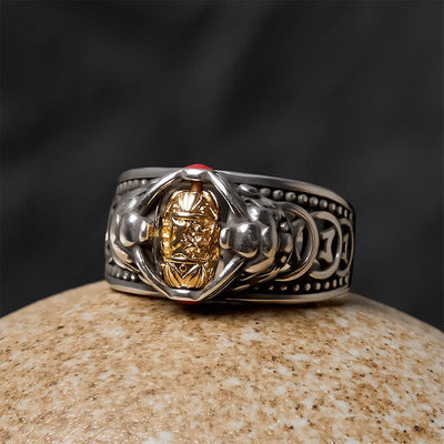FREE Today: Wealth and Luck Copper Pi Xiu Chinese Coin Spinner Adjustable Ring - image 3