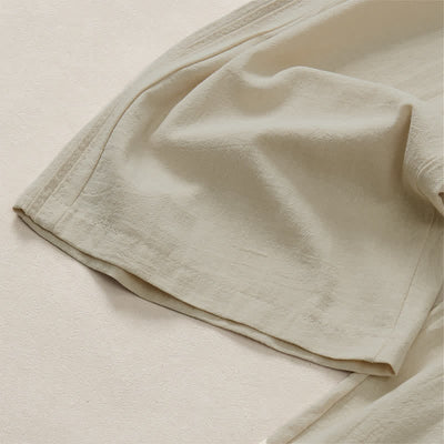 Buddha Stones Spring Summer Fall Casual Minimalist Solid Cropped Pants Women's Straight Leg Pants With Pocket - image 6