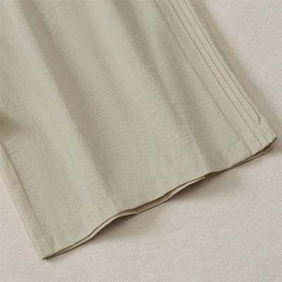 Buddha Stones Spring Summer Fall Casual Minimalist Solid Cropped Pants Women's Straight Leg Pants With Pocket - image 7