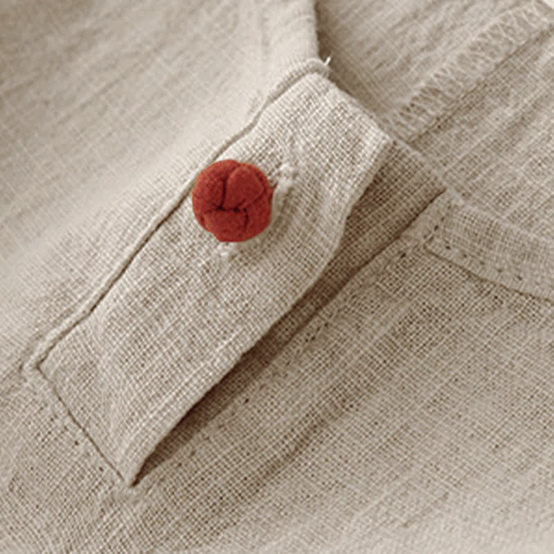 Buddha Stones Casual Plain Women's Crew Neck Design Loose Half Sleeve T-shirt - image 4