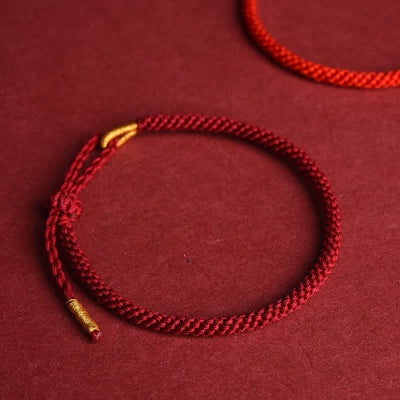 FREE Today: Protection and Strength Red String Hand-Woven Adjustable Bracelet - image 1
