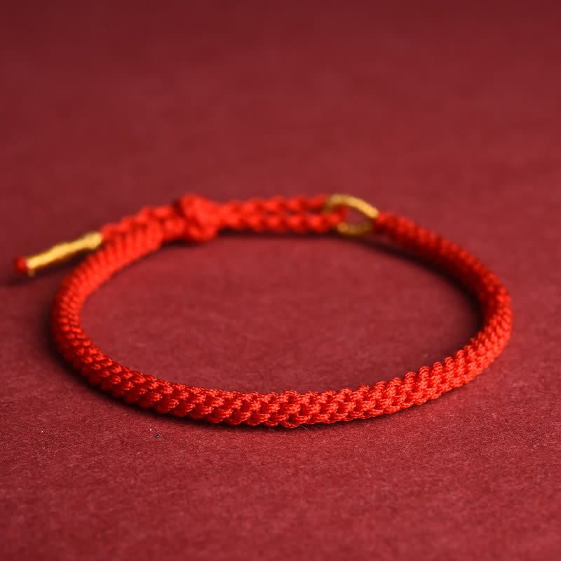 FREE Today: Protection and Strength Red String Hand-Woven Adjustable Bracelet - Red - image 6