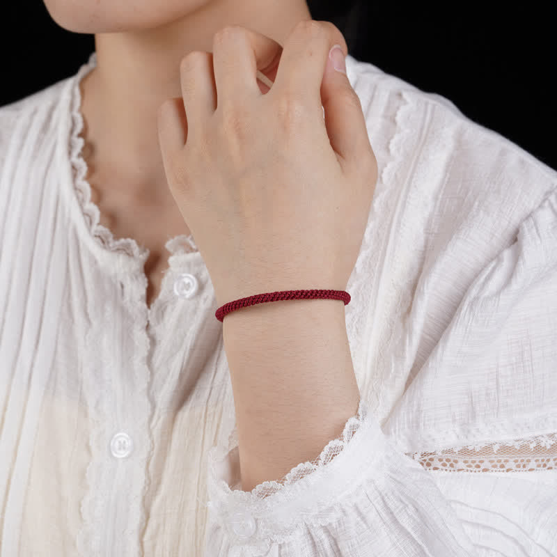 FREE Today: Protection and Strength Red String Hand-Woven Adjustable Bracelet - image 4