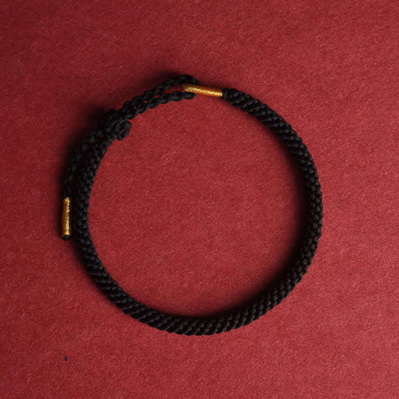 FREE Today: Protection and Strength Red String Hand-Woven Adjustable Bracelet - Black - image 10