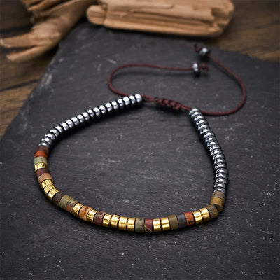 Buddha Stones Hematite Powerful Beads Bracelet - image 9