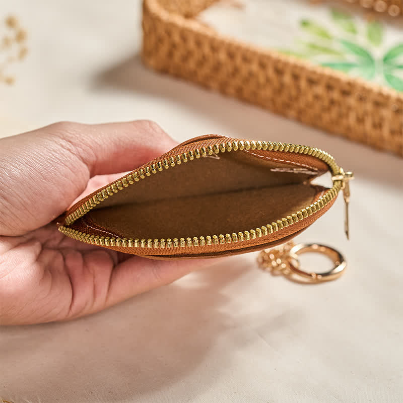 FREE Today: Protection and Happiness Vintage Cat Shape Zipper Leather Charm Purse - image 8