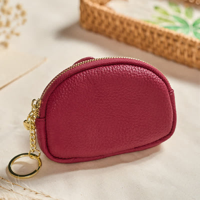 Buddha Stones PU Leather Elephant Wisdom Mini Zipper Purse - image 28