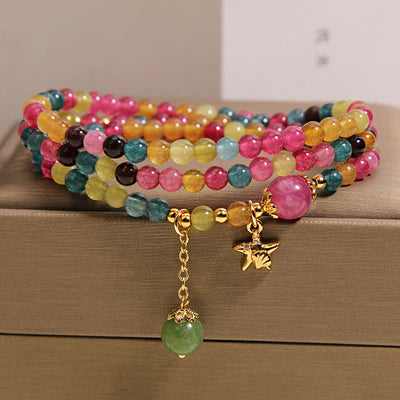 FREE Today: Protection and Positive Rainbow Tourmaline Starfish Charm Triple Wrap Bracelet - image 8