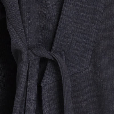 Buddha Stones Fall Winter Classic Minimalist Solid Men's Kimonos - image 10