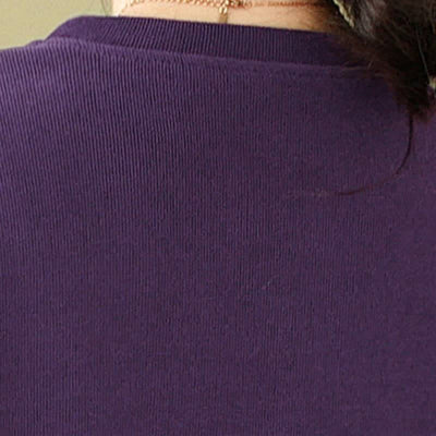 Buddha Stones Fall Winter Minimalist Crew Neck Drawstring Solid Women's Knitwear - image 4