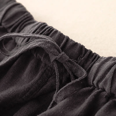 Buddha Stones Drawstring A-line Elastic Waist Women's Skirt - image 15