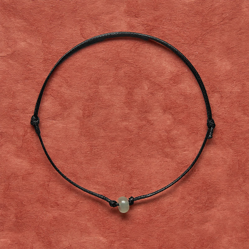 FREE Today: Luck and Positivity Minimalist Green Aventurine Braided Red String Bracelet - image 10
