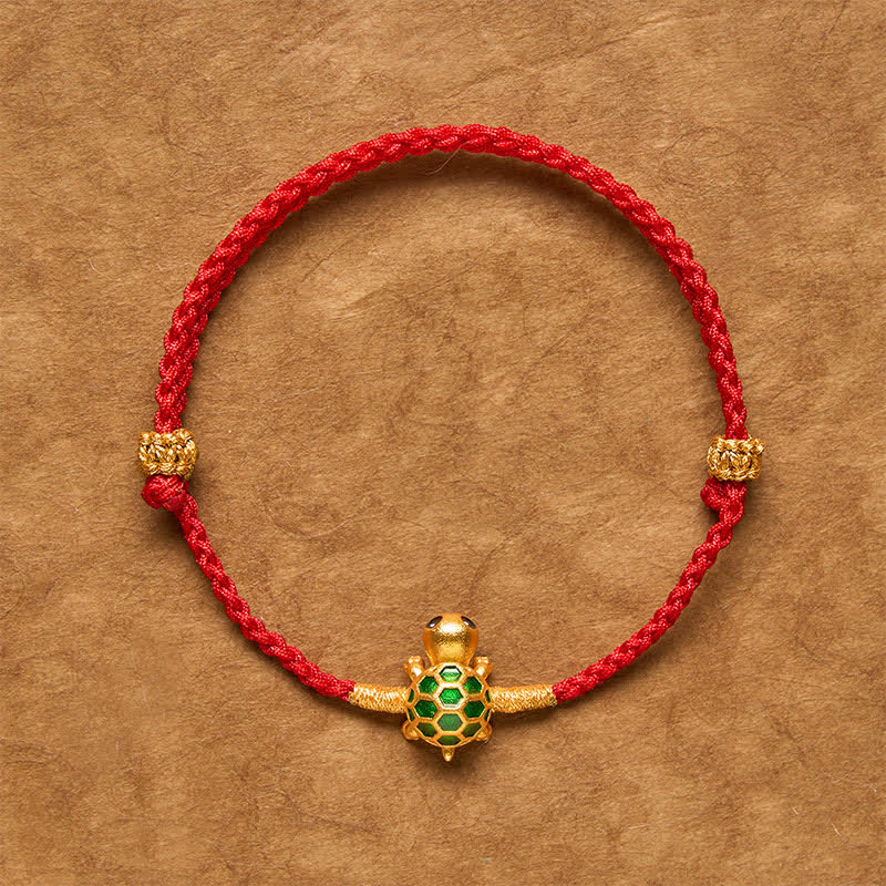 FREE Today: Lucky and Protection Turtle Charm Red String Braided Bracelet - Turtle Bracelet (Wrist Circumference: 6.3–7.1 in/16-18 cm) - image 0