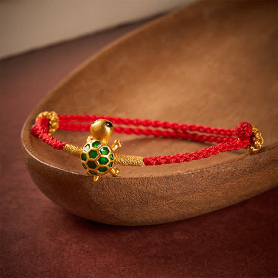 FREE Today: Lucky and Protection Turtle Charm Red String Braided Bracelet - image 1