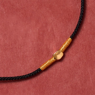 FREE Today: Protection and Luck 925 Sterling Silver Golden Bead Braided Rope Bracelet - image 11