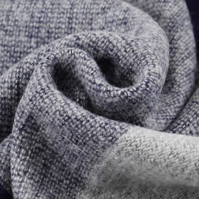 Buddha Stones Fall Winter Urban Stripe Tassel Warm Wrap Scarves - image 10