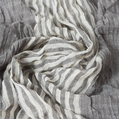 Buddha Stones Spring Fall Striped Color Block Stripe Tassel Travel Scarf - image 25