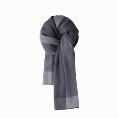 Buddha Stones Fall Winter Knit Geometric Color Block Cozy Scarf - DimGray - Approx. 180cm*30cm - image 0