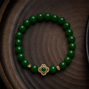 Bracelet de protection en perles de quartzite naturel Foviel