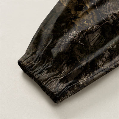 Buddha Stones Pure Cotton Marble Camo Pattern Drawstring Men's Harem Pants With Pockets - image 4