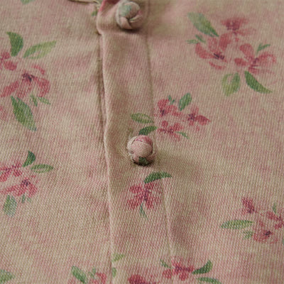 Buddha Stones Fall Winter Vintage Tang Style Mandarin Collar Floral Women's Jacket With Pocket - image 4