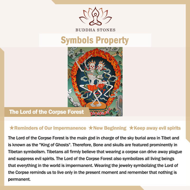 Buddha Stones Tibetan Camel Bone Skull The Lord of the Corpse Forest Protection Necklace Pendant Necklaces & Pendants BS 12