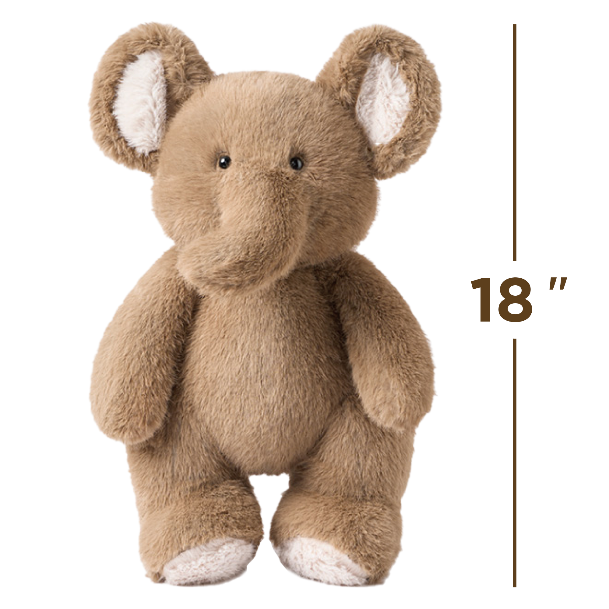 Juguete de peluche de elefante Fidtoy para niños