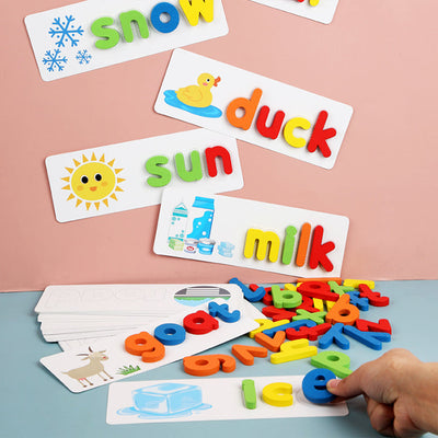 Jeu d'orthographe Treehole/J'aime les Mathématiques - Jouets Éducatifs Mathématiques