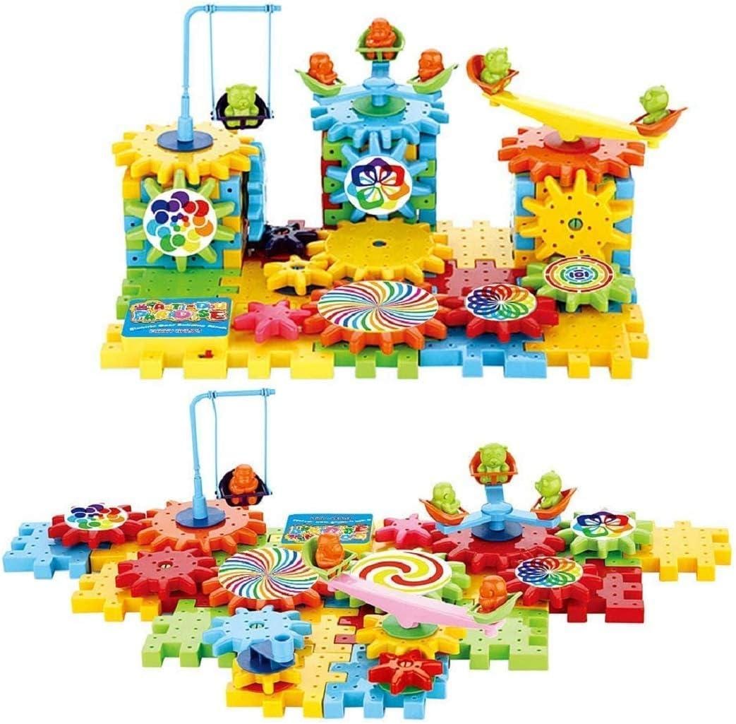 DIY Magical Gear Rotating Blocks - 81 pieces