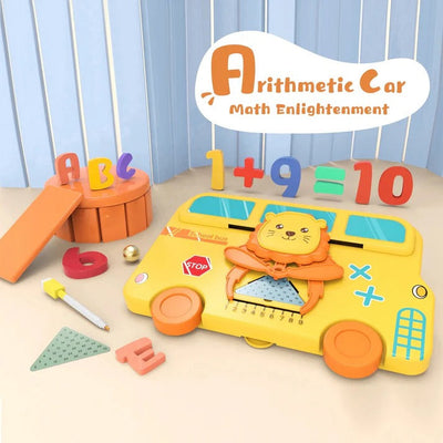 Kit de Planche à Dessin Éducative de Voiture Arithmétique - 024